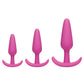 Mood Naughty 1 Anal Trainer Set - Pink Set of 3 Mood