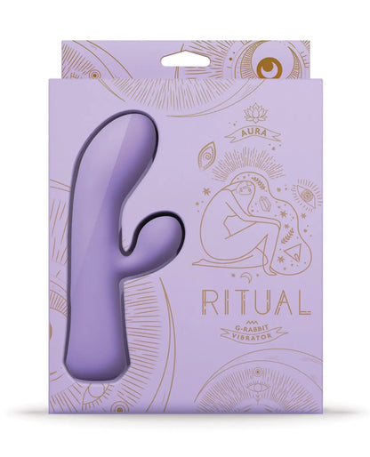 RITUAL Aura Rechargeable Silicone Rabbit Vibe - Lilac RITUAL