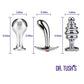 Dr. Tush's Tools of Temptation Small metal plug trio alternate view
