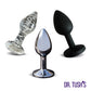 Dr. Tush's First Step Collection Anal Plug Set (Glass, Metal & Silicone)