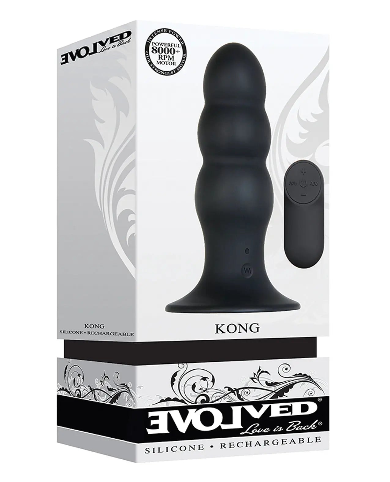 Evolved Kong Rechargeable Anal Plug Evolved