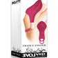 Evolved Frisky Finger Rechargeable Bullet - Burgundy