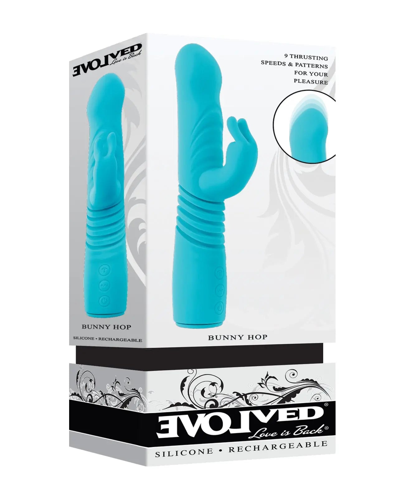 Evolved Bunny Hop - Teal Evolved