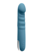 Evolved Queen of All Trades Thrusting & Rotating Vibrator - Teal Evolved