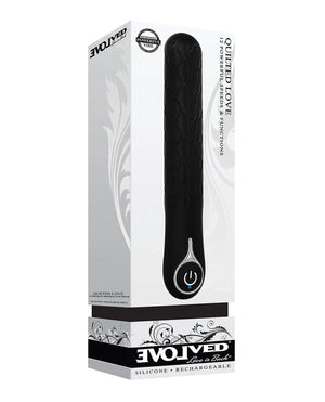Evolved Quilted Love Rechargeable Vibrator Evolved