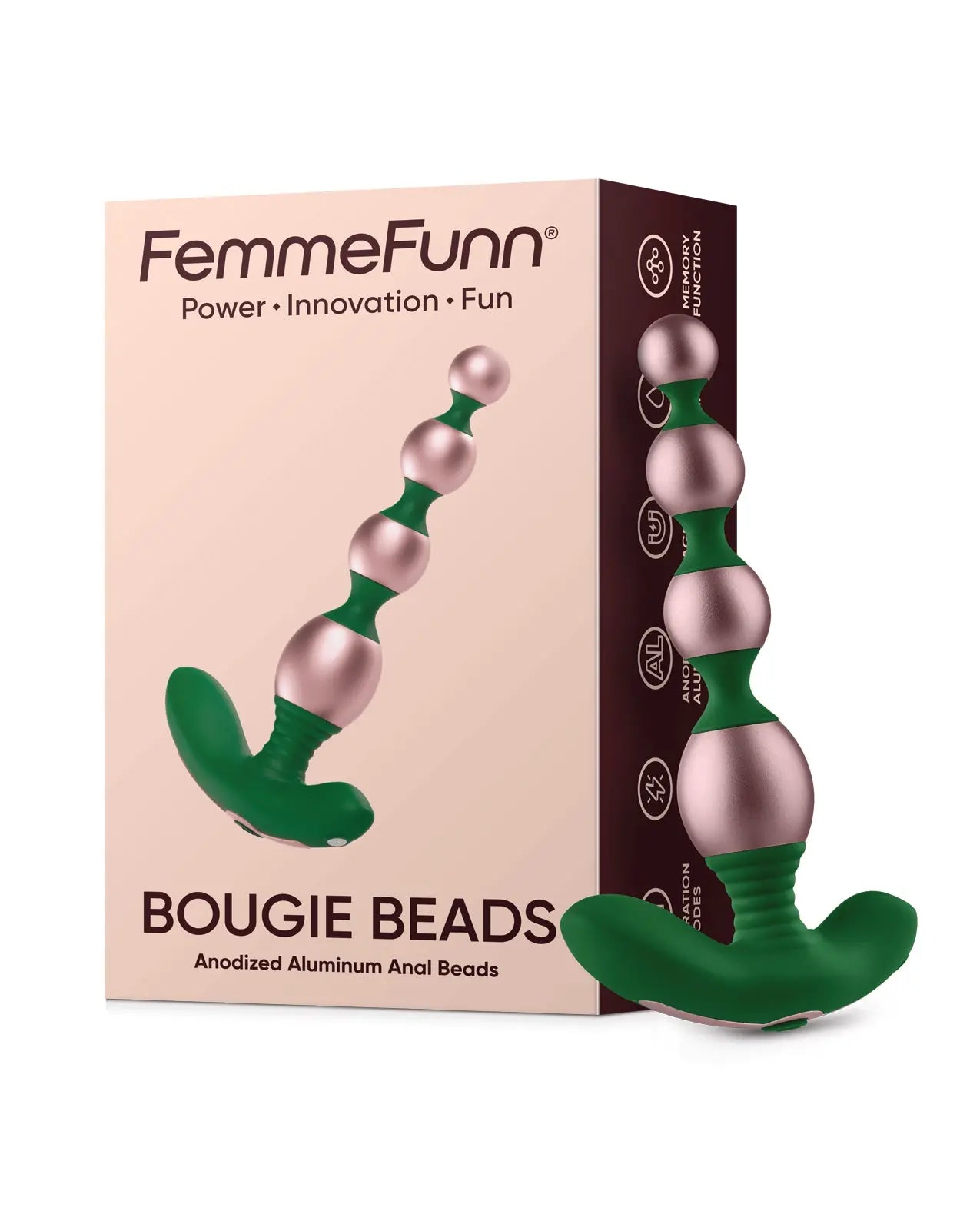 Femme Funn Bougie Beads - Rose Gold Femme Funn