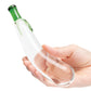 Glas 7.25" Dildo Eggplant Ecstasy