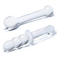 Glas 2 pc G-Spot Pleasure Glass Dildo Set