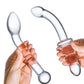 Glas 2 pc G-Spot Pleasure Glass Dildo Set