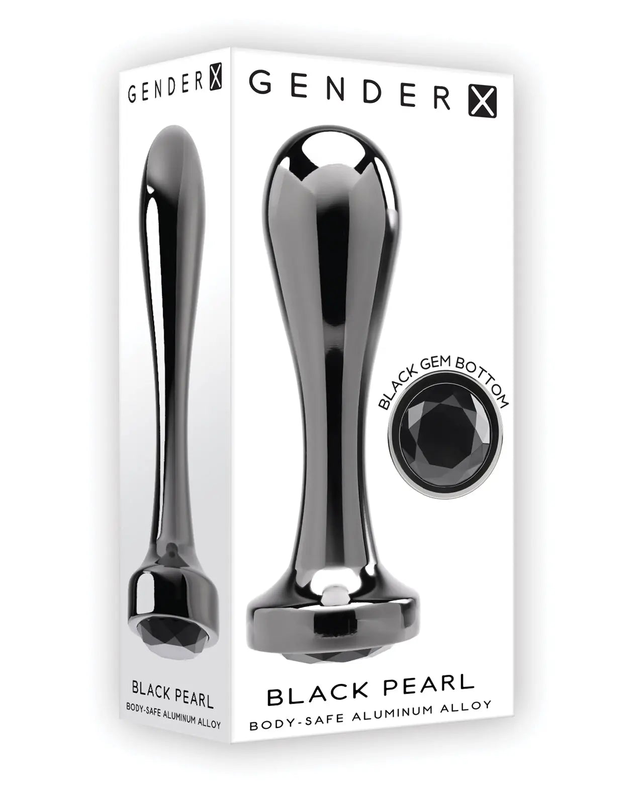 Gender X Black Pearl Plug Gender X