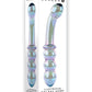 Gender X Lustrous Galaxy Wand Dual Ended Glass Massager