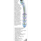 Gender X Lustrous Galaxy Wand Dual Ended Glass Massager