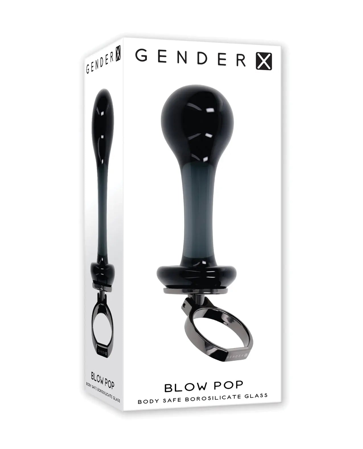 Gender X Blow Pop Glass Anal Plug Gender X