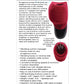 Gender X Body Kisses Vibrating Suction Massager - Red/Black Gender X