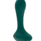 Gender X Goes Anywhere Vibrating Silicone Plug - Teal Gender X