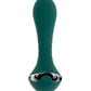 Gender X Goes Anywhere Vibrating Silicone Plug - Teal Gender X