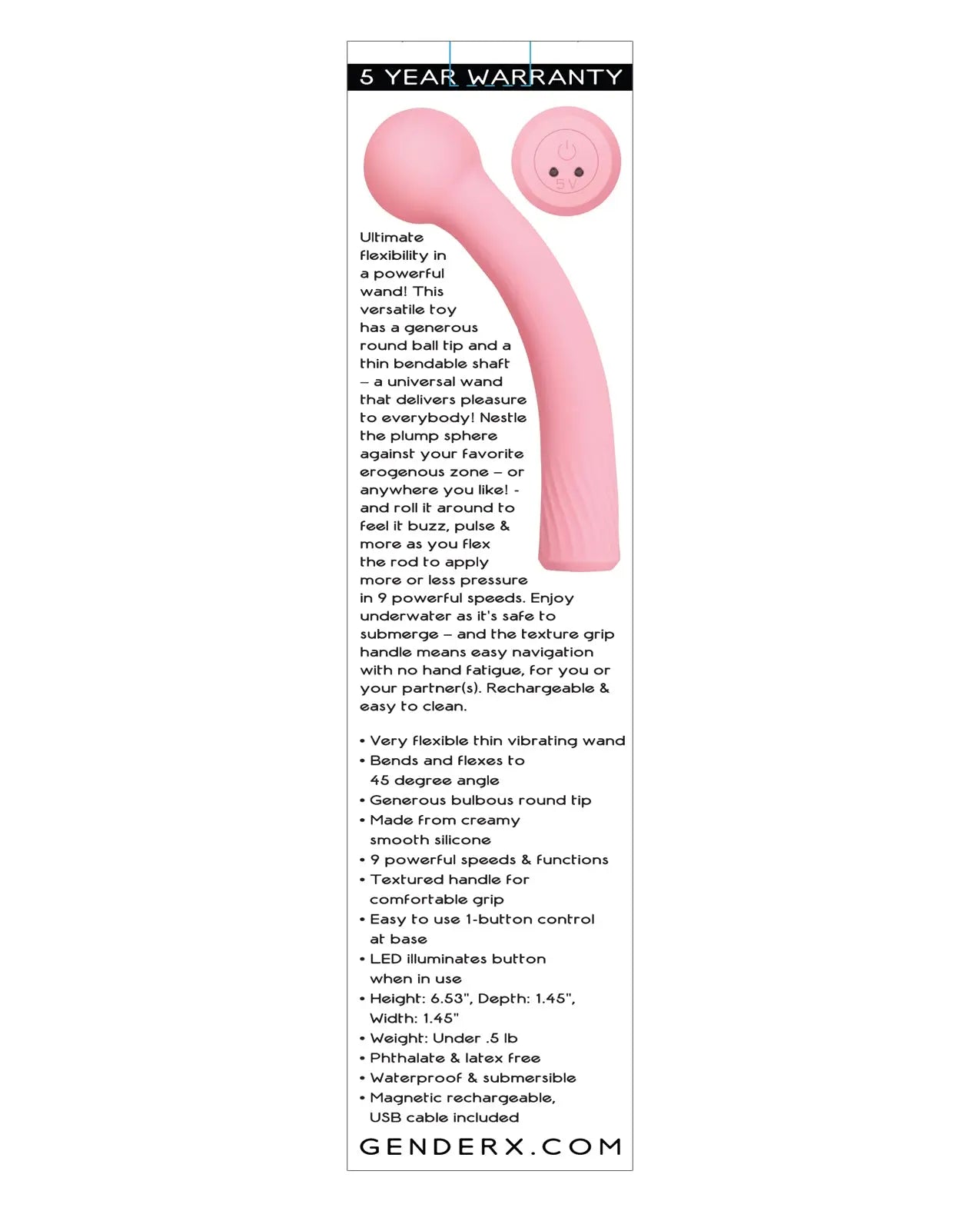 Gender X Flexi Wand Gender X