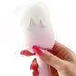 Honey Play Box Bite Me Sucking, Tapping & Vibrating Cream Pop Stimulator - Pink/White Honey Play Box