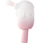 Honey Play Box Bite Me Sucking, Tapping & Vibrating Cream Pop Stimulator - Pink/White