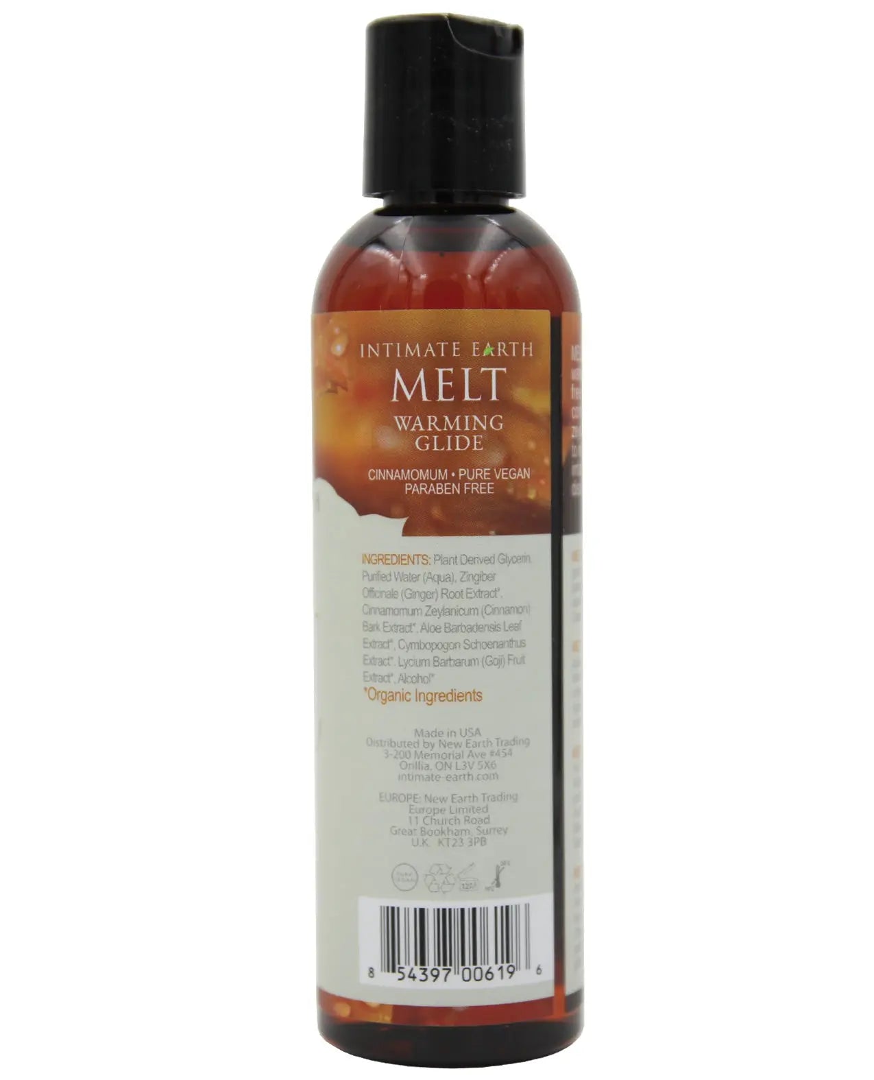 Intimate Earth Melt Warming Lubricant Intimate Earth