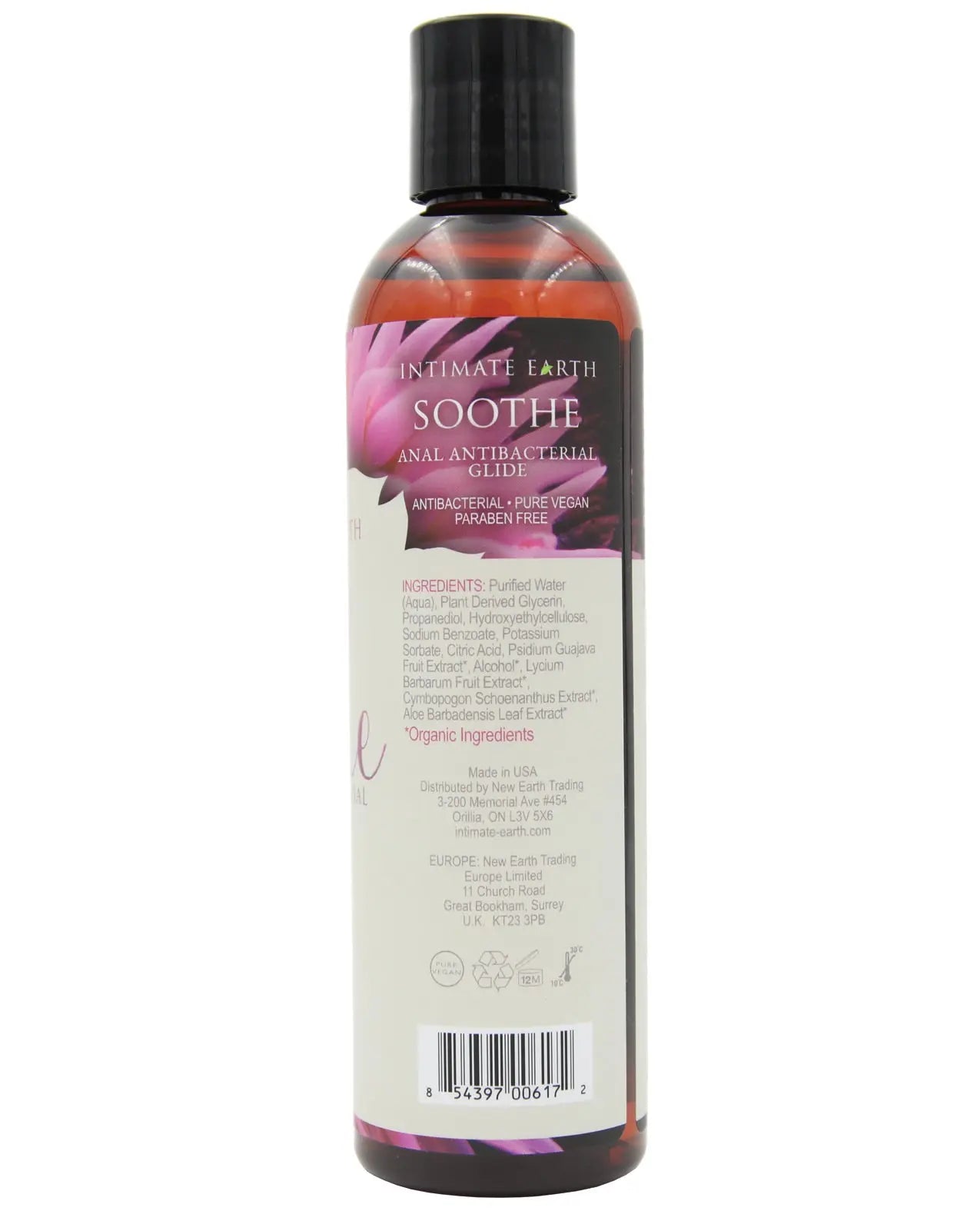 Intimate Earth Soothe Anti-Bacterial Anal Lubricant Intimate Earth
