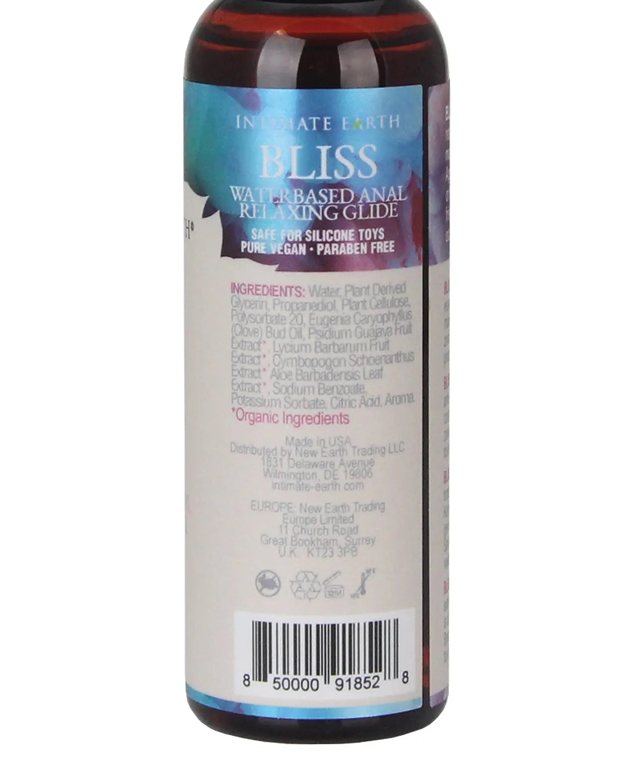 Intimate Earth Bliss Anal Relaxing Water-based Glide Intimate Earth