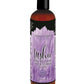 Bottle of Intimate Earth Tushie hybrid glide, anal relaxing lubricant, on a white background