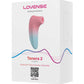 Lovense Tenera 2 Bluetooth Clitoral Suction Stimulator - Pink/Blue