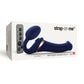 Strap-On-Me Strap On Me Multi Orgasm Bendable Strapless Strap On Medium - Night Blue
