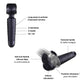 Manwan EVO Original Handle Wand - Black Plum Manwan