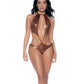 Mapale Golden Hour Metallic Sling with Side Tie Details - Gold/Copper S/M