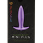Nu Sensuelle Mini Butt Plug Nu Sensuelle