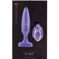 Nu Sensuelle Fino Roller Motion Plug - Ultra Violet