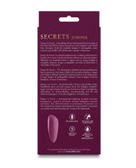 Secrets Juniper Throbbing Vibe - Ruby Secrets