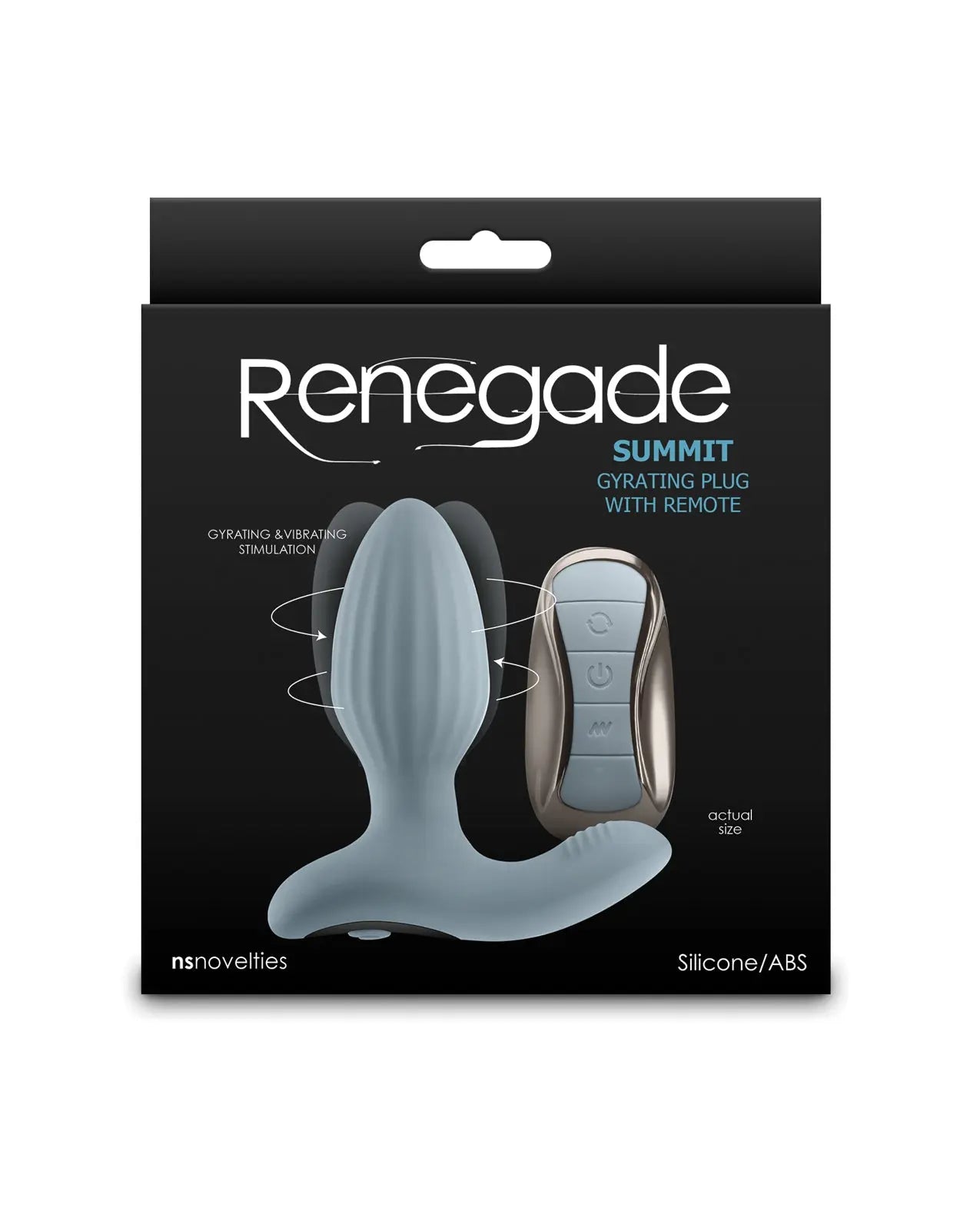 Renegade Summit Prostate Massager - Gray Renegade