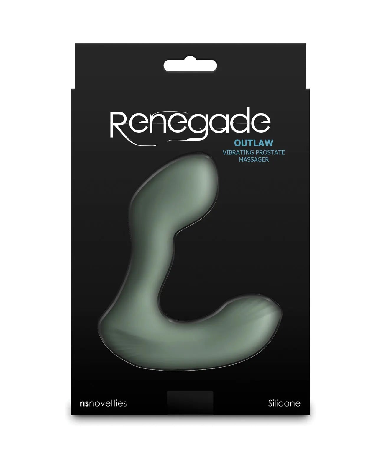 Renegade Outlaw Vibrating Prostate Massager - Sage Renegade