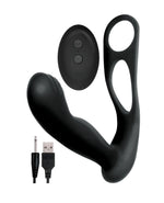 Butts Up Prostate Massager with Scrotum & cock ring Butts Up