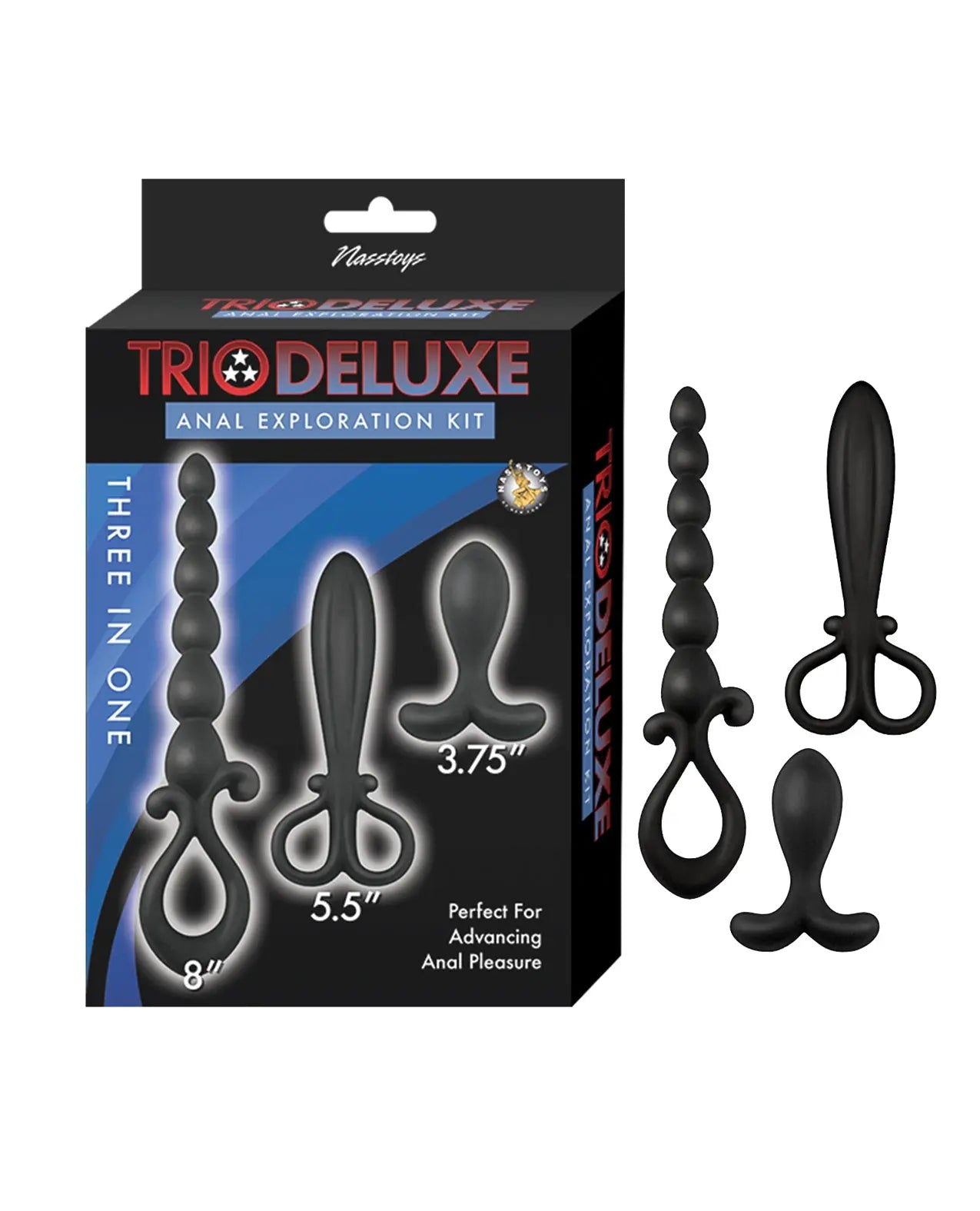 Nasstoys Trio Deluxe Anal Exploration Kit Nasstoys