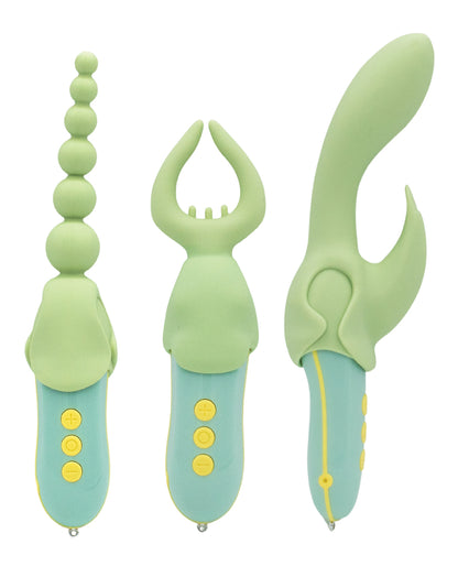 Like A Kitten Natalie's Toy Box Pleasure Hunter 3 pc Kit - Mint