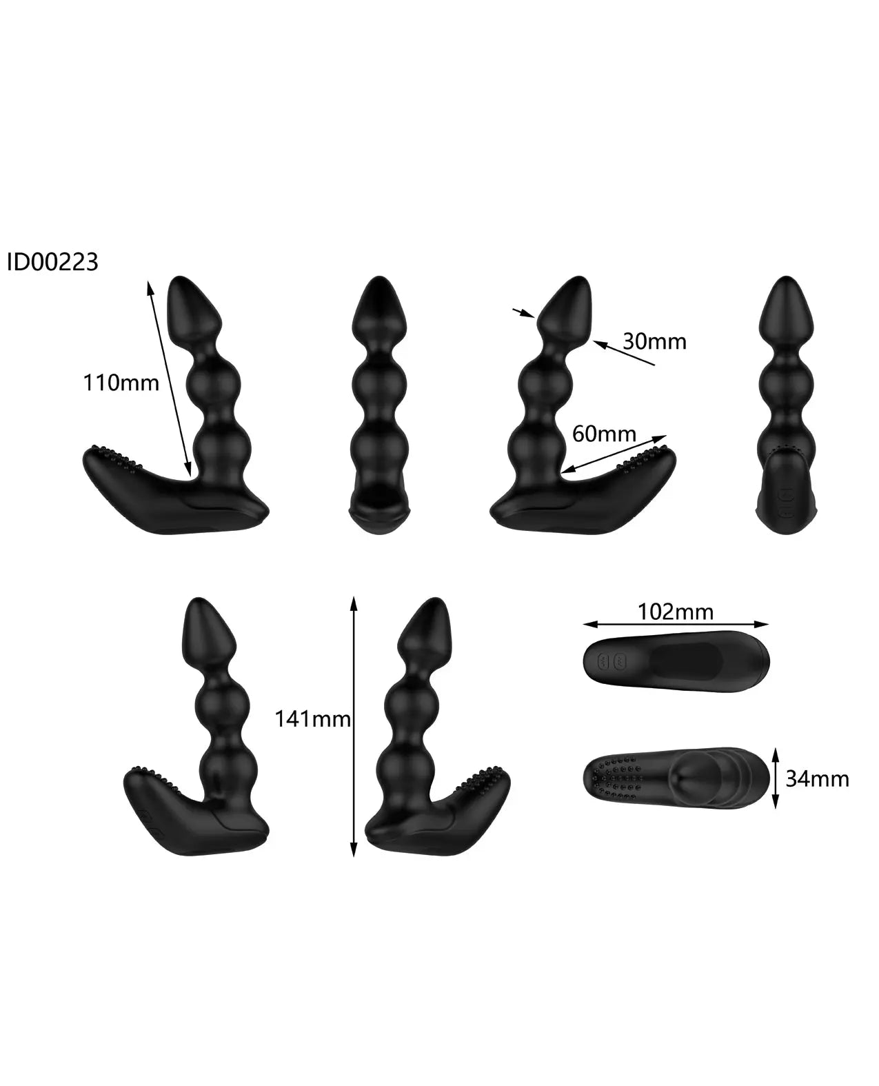 Nexus Bendz Bendable Prostate & Perineum Massager Nexus