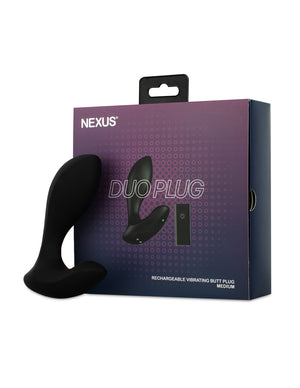 Nexus DUO Plug Medium - Vibrating Butt Plug with Remote Control