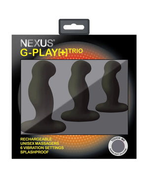Nexus G Play Trio Rechargeable Massagers Nexus