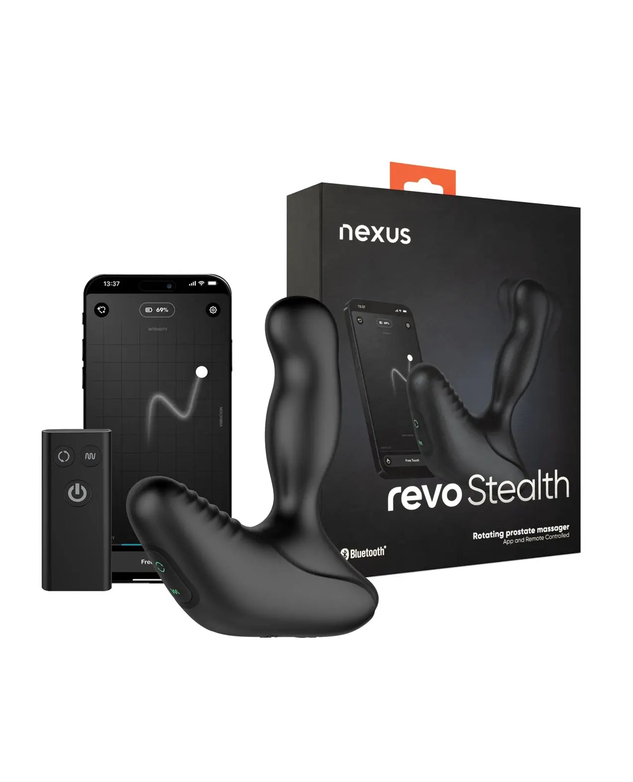 Nexus Revo Stealth App Enabled Rotating & Vibrating Prostate Massager Nexus