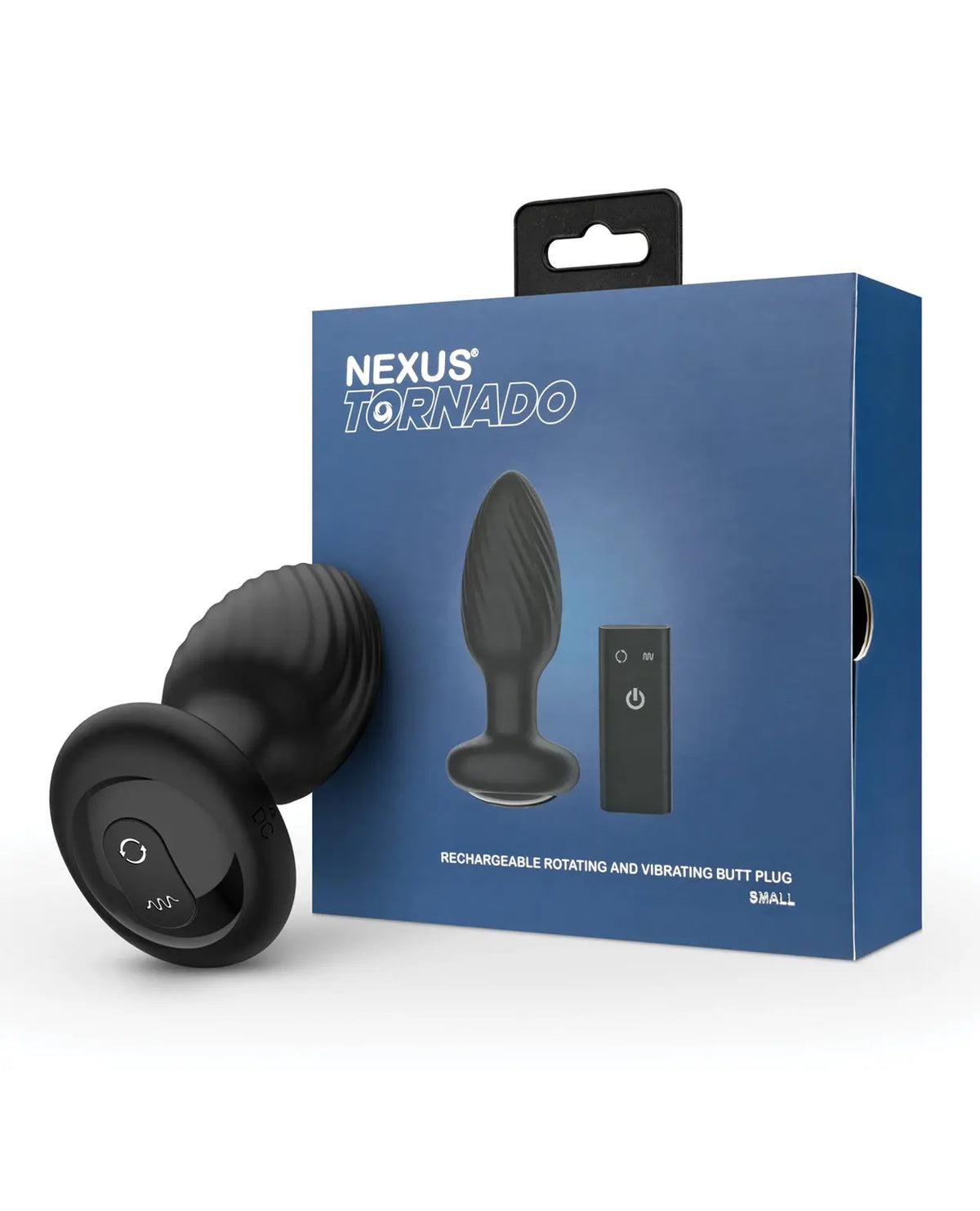 Nexus Tornado Rotating & Vibrating Small Butt Plug