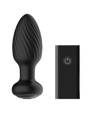 Nexus Tornado Rotating & Vibrating Medium Butt Plug with Remote Nexus