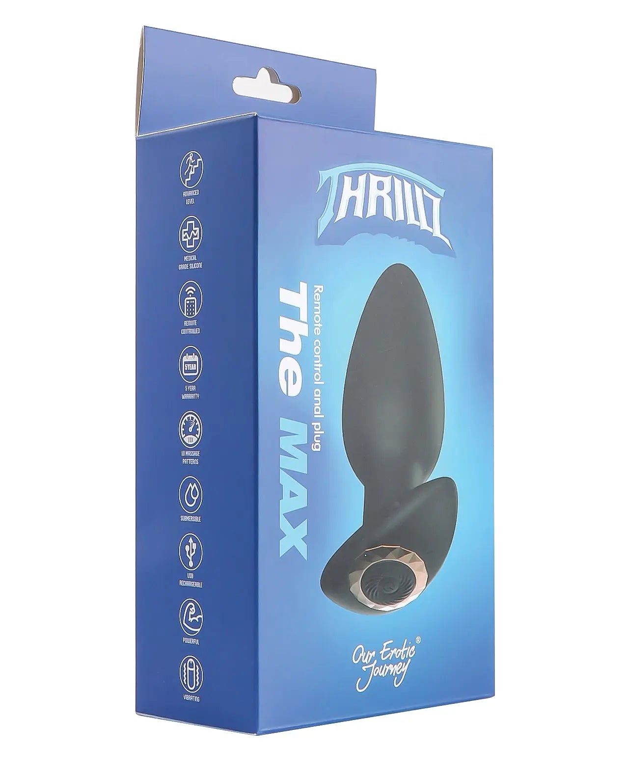 No Brand Thrillz The Max Anal Plug with Remote No Brand