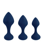 Playboy Pleasure Tail Trainer Anal Training Kit - Navy Playboy