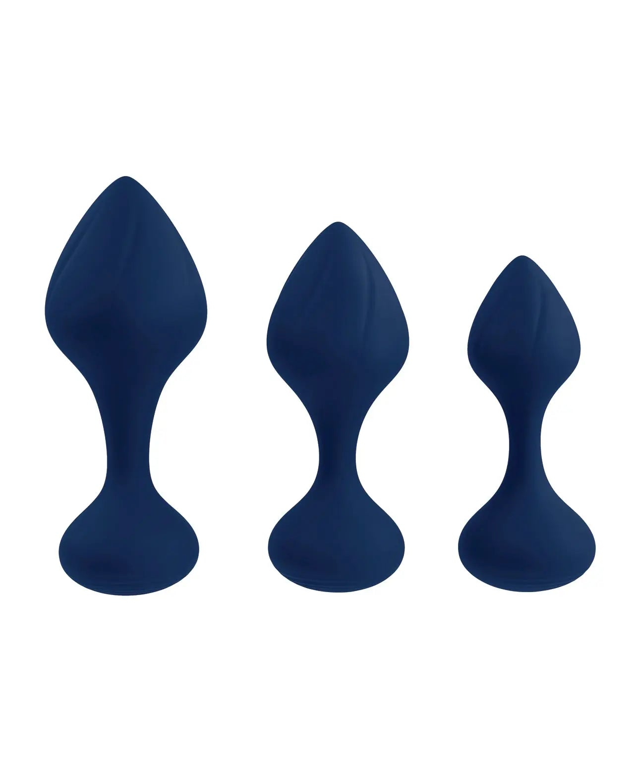 Playboy Pleasure Tail Trainer Anal Training Kit - Navy Playboy
