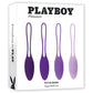 Playboy Pleasure Put In Work Kegel Set - Acai/Ombre Playboy