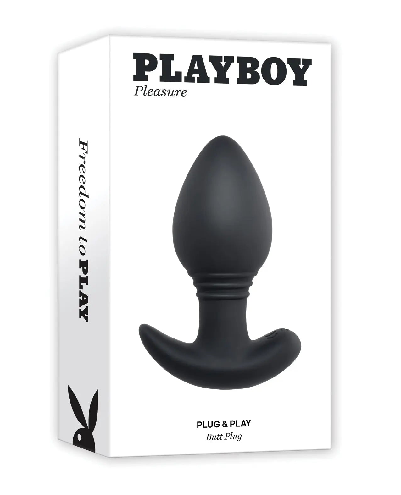 Playboy Pleasure Plug & Play Butt Plug - Navy Playboy